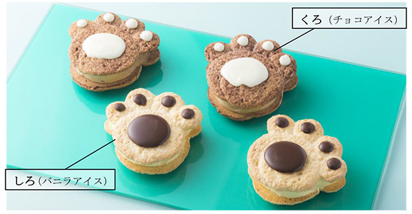 Pounce on Refreshingly Chilly Iro Neko no Te Ice Cream Cookie Sandwiches This Summer at Hotel New Hankyu Osaka!