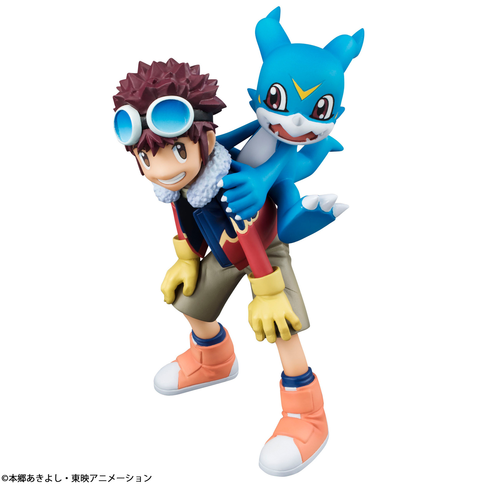 Veemon & Guilmon of Seasons 2 & 3 of Digimon Recreated as New Figures! 6