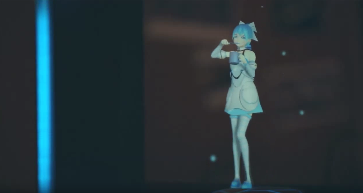Gatebox Makes Your Personal Hologram Waifu a Reality!