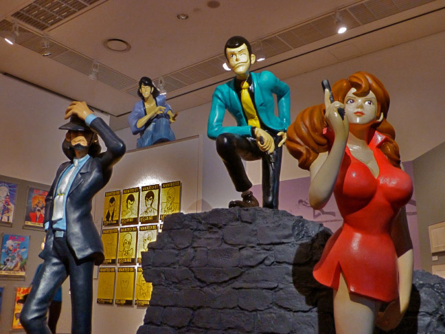 Monkey Punch’s “The World of Lupin III Exhibit” Held in Sakura