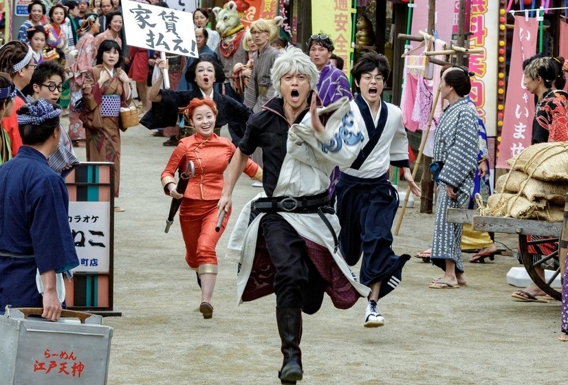 Gintama Live Action Sequel Releases New Production Stills!