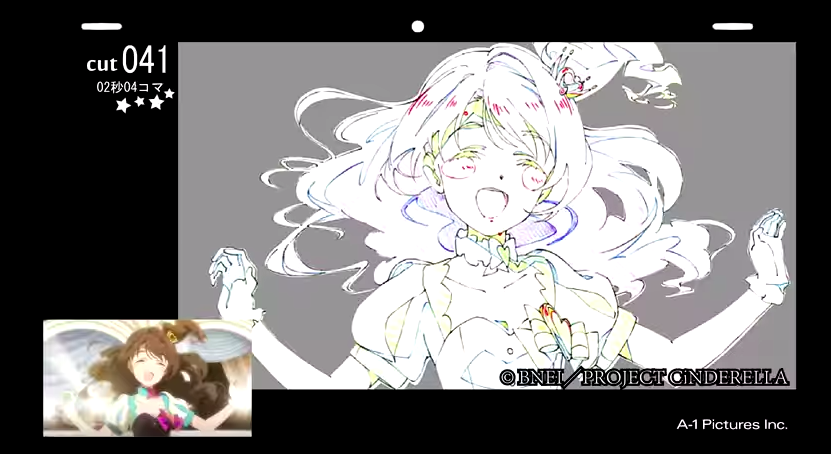 “The Idolmaster Cinderella Girls” Opening Key Animations Move!