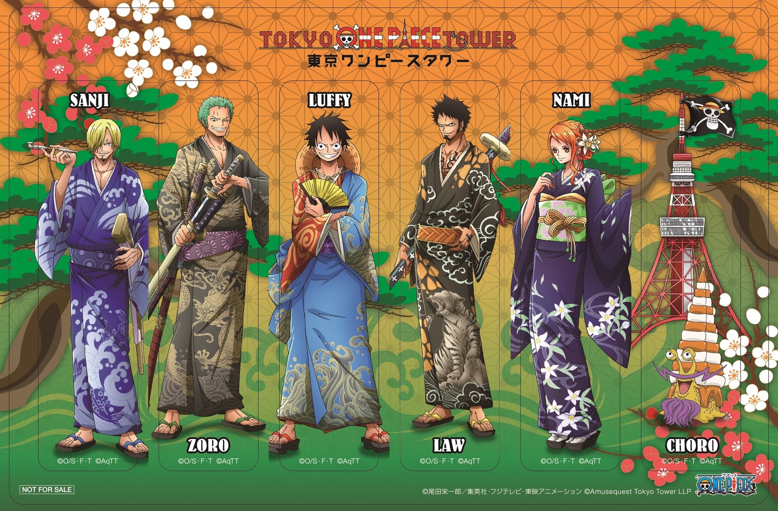 Tokyo One Piece Tower to Ring in the New Year with New Attractions and Events! 8