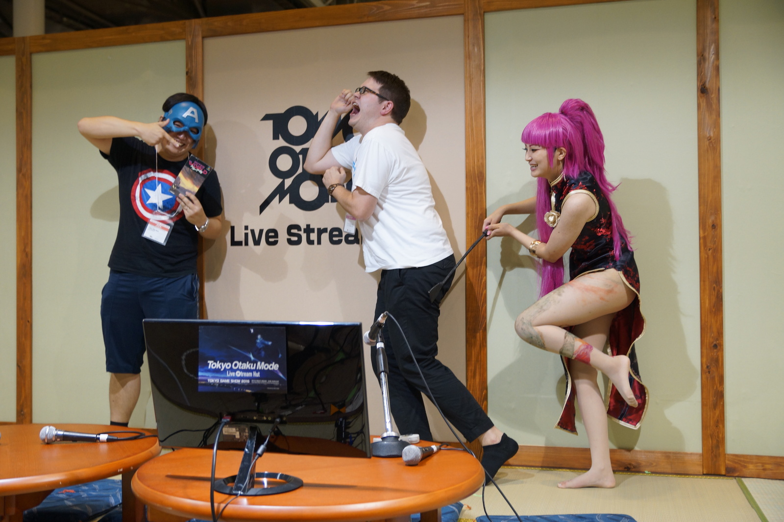[TGS2015] Tokyo Otaku Mode Live Stream Hut! Day2
