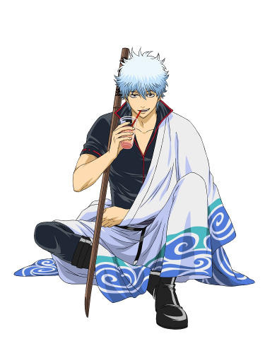 Limited “Gintama Yorozuya Box” Goes on Sale at Lotteria, Gin Shown Drinking a Strawberry Milkshake