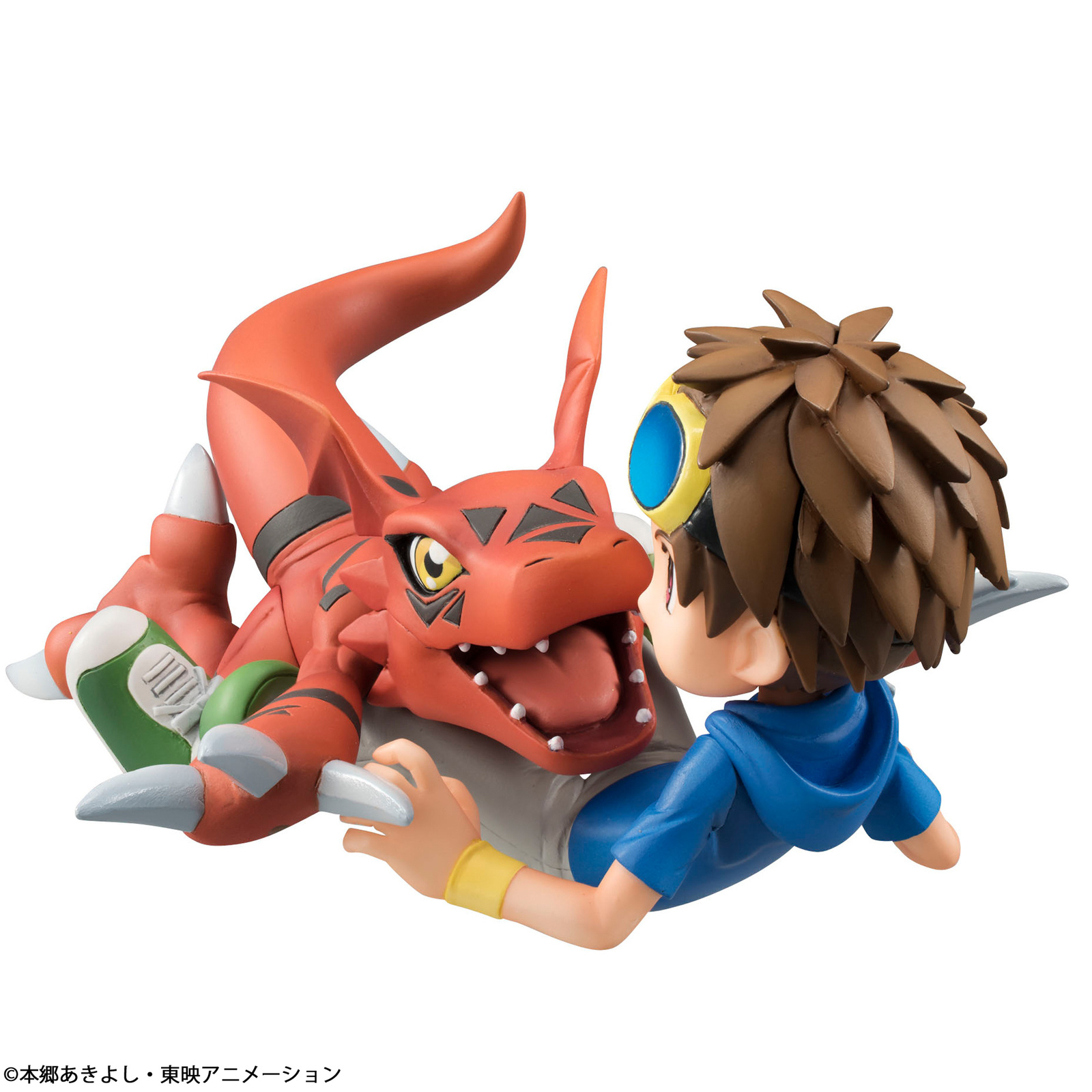 Veemon & Guilmon of Seasons 2 & 3 of Digimon Recreated as New Figures! 8