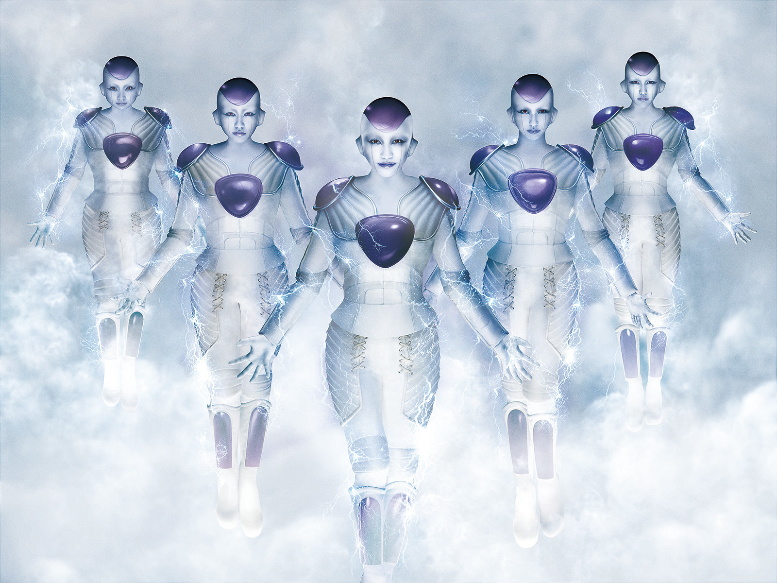 Momoiro Clover Z as Frieza Artwork Created by ANIMAREAL