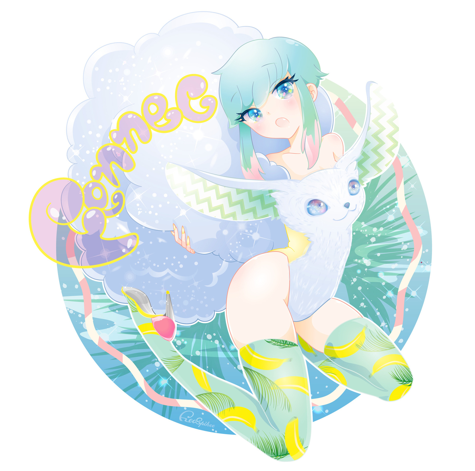 Slave to Bezier Curves! Spotlight on Illustrator REOspikee’s Art of Girls 0