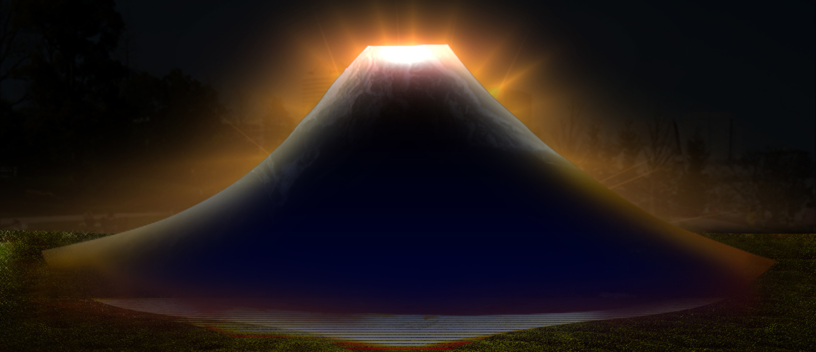 Mount Fuji Appears in Roppongi! 0