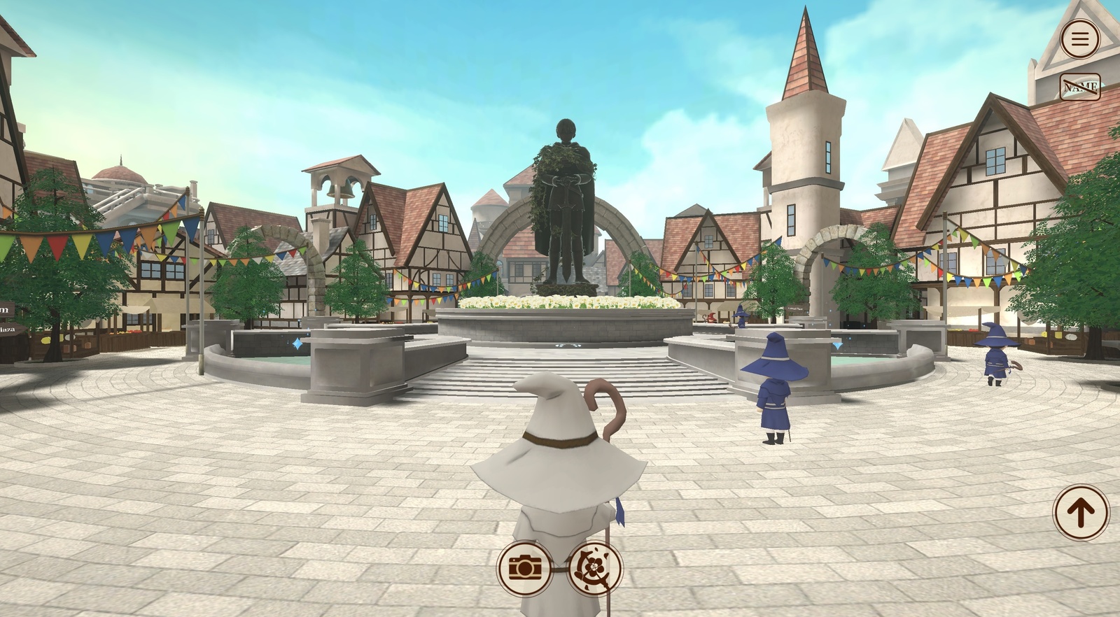 The Himmel statue at the Central Plaza 7