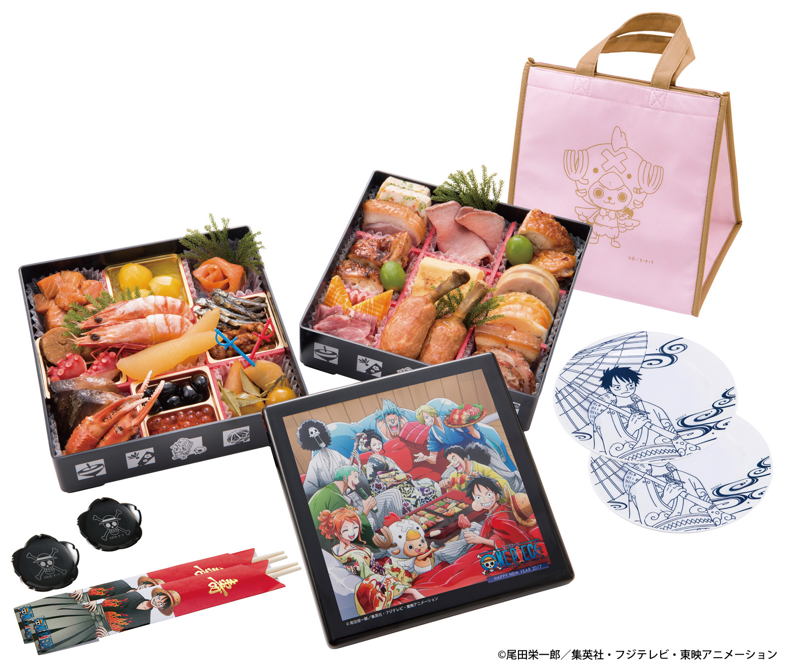 Limited Edition One Piece New Year’s Bento for 2017 Opens for Pre-Order