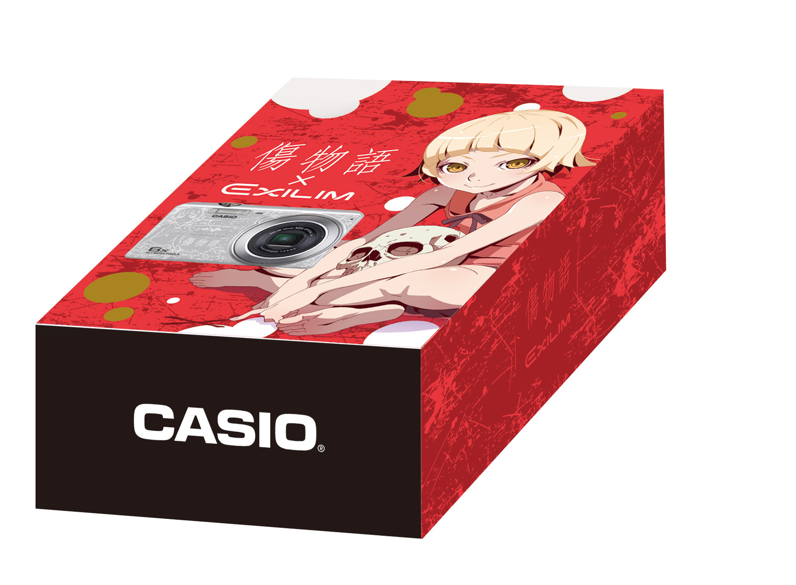 Kizumonogatari x CASIO EXILIM Digital Camera Lets You Take Pictures With Your Favorite Characters 2
