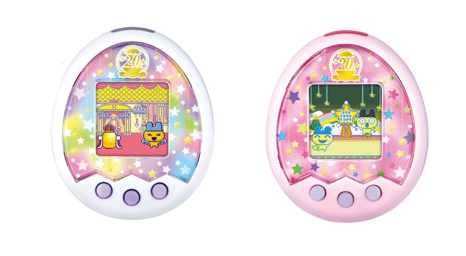 Short Film to Celebrate Tamagotchi 20th Anniversary! Classic Characters Return on New Commemorative Devices 3