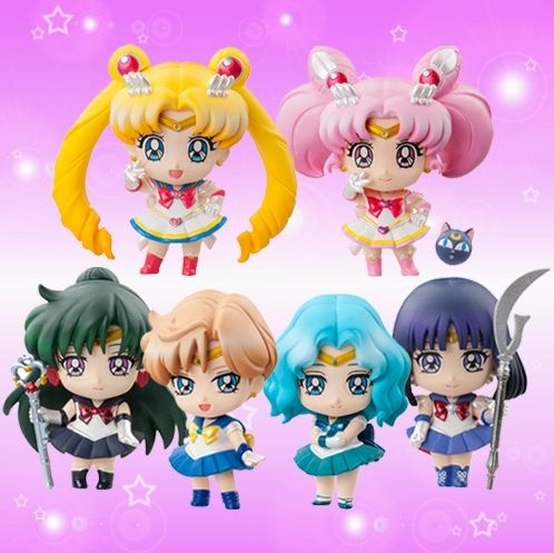 Puchi-Chara! Sailor Moon Part 2 Pre-Orders Begin, Super Sailor Chibi Moon and Five Other Cute Characters to Release