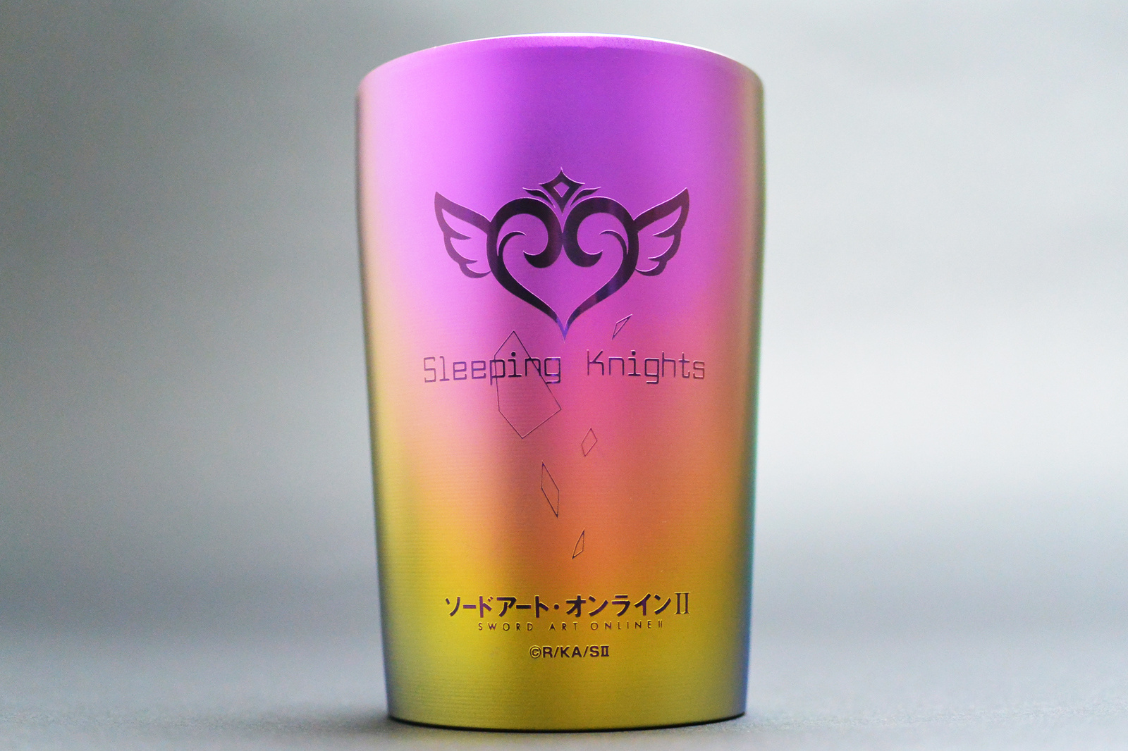 Sword Art Online II Pure Titanium Tumbler Up for Order on Cross Crowdfunding! 2