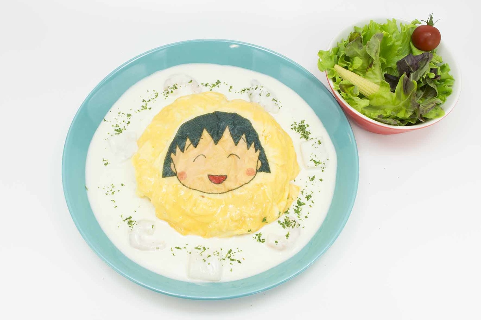 Chibi Maruko-chan 30th Anniversary Commemorative 2.5 SPINNS CAFÉ x Sweets Paradise Collaborative Cafe Opens in Harajuku! 3
