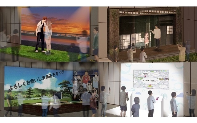 Presenting the World of Mamoru Hosoda: Creative Collaborations by TeamLab and Kayac