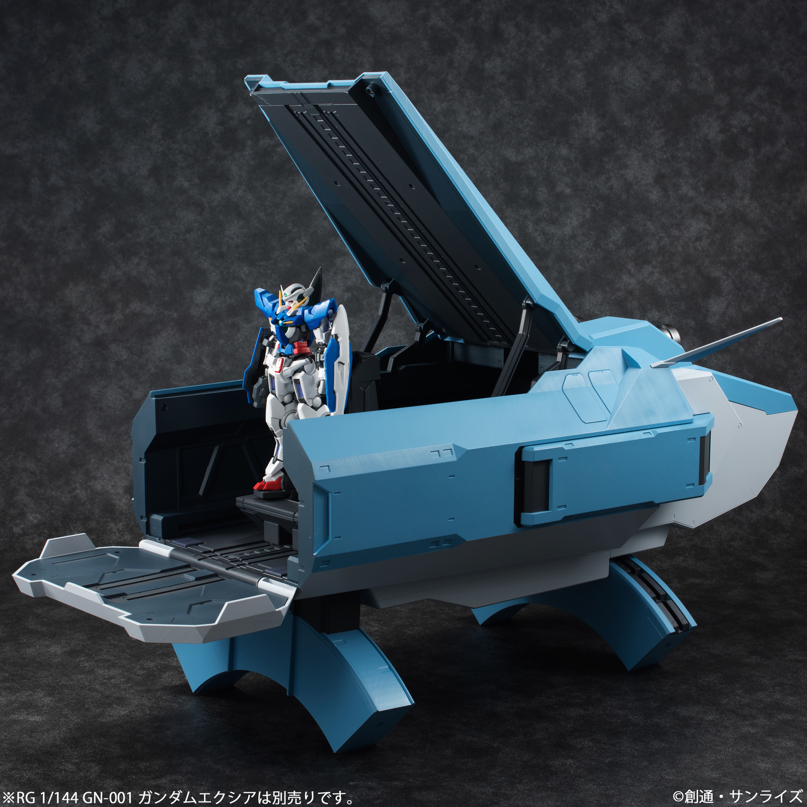 Gundam 00 MS Transportation Ship Ptolemaios Container Hits Gunpla Range!