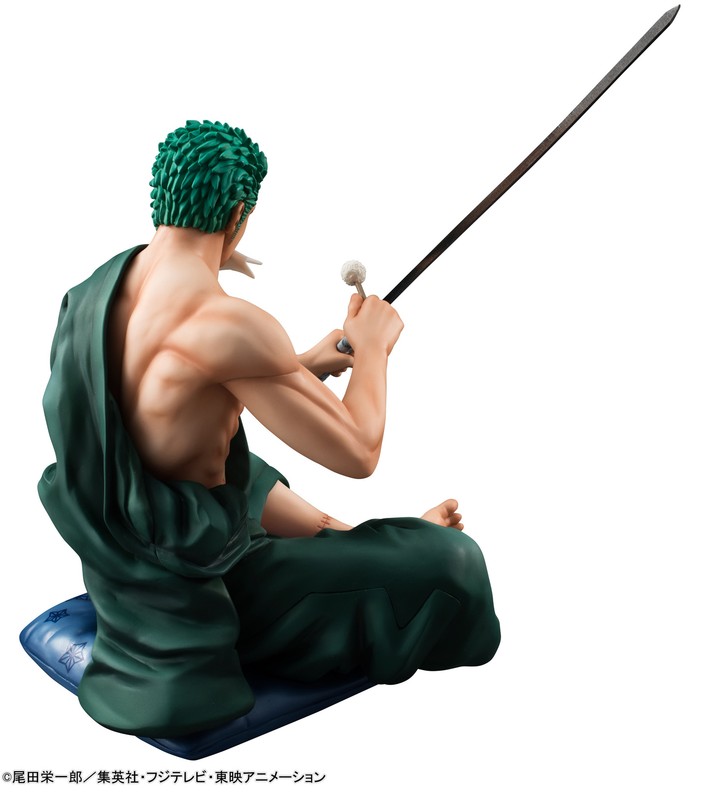 Pirate Hunter Zoro from One Piece Has a Moment with His Sword for This Seated P.O.P. Figure! 2