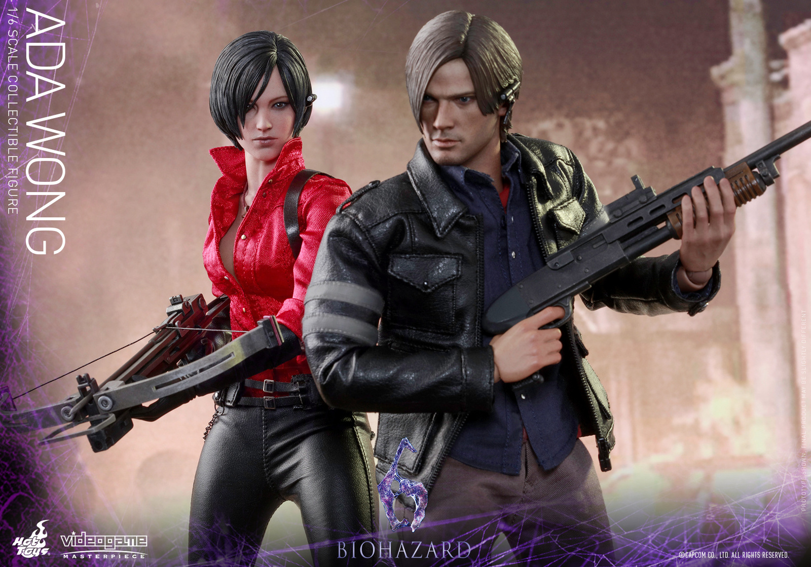 Leon S. Kennedy and Ada Wong 1