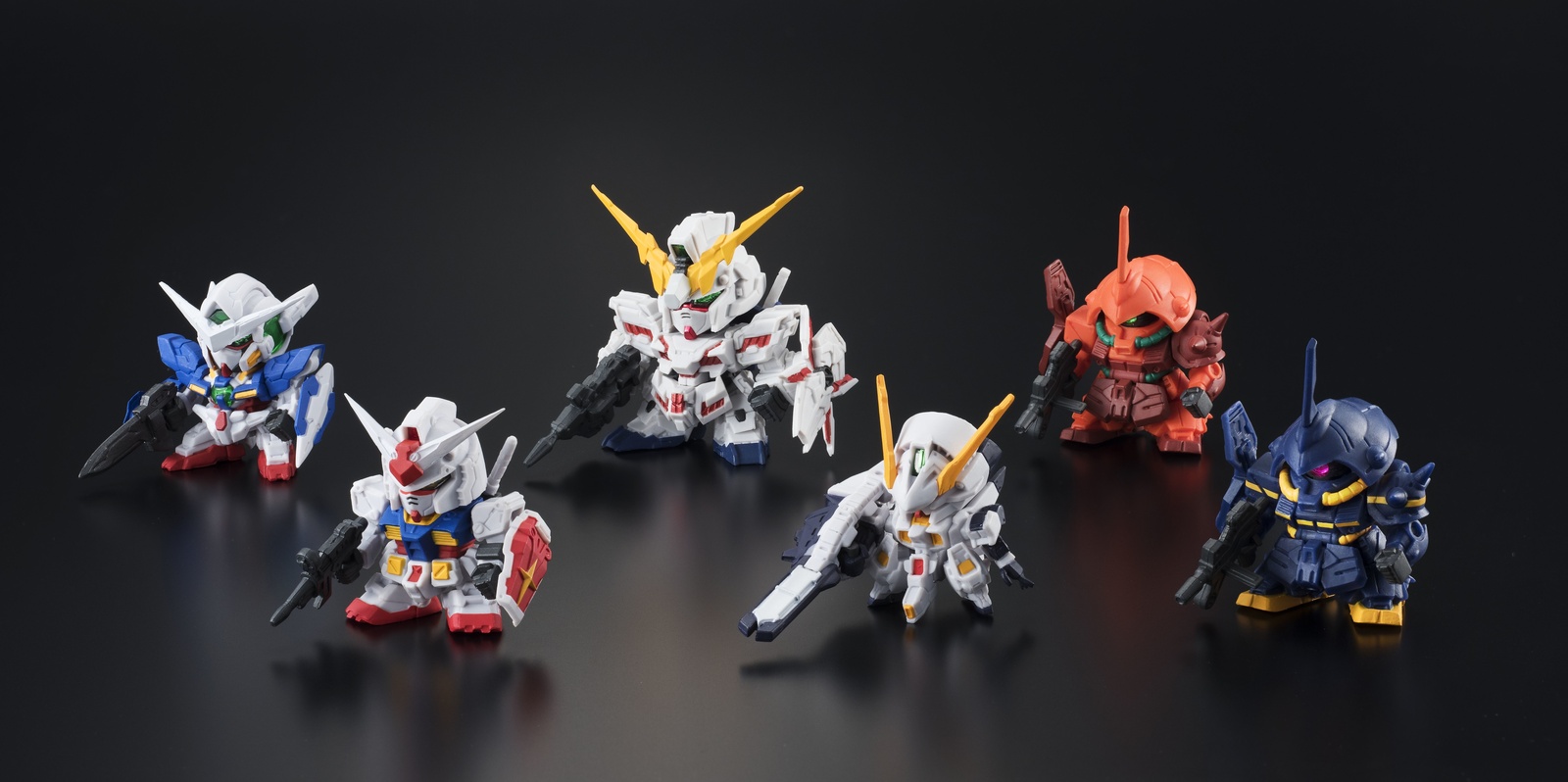 Candy Toy Chibi Unicorn Gundam & Others Now Available at Supermarkets!