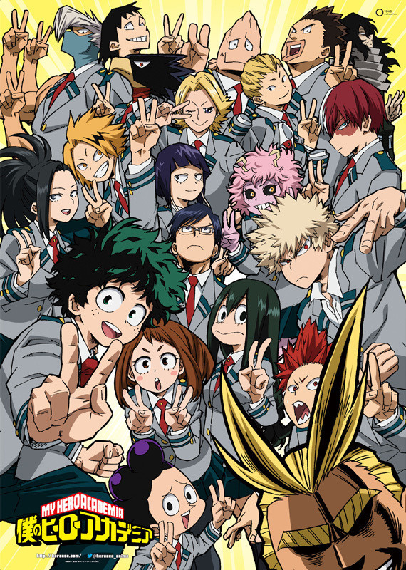 My Hero Academia 2nd Season Airing Next April - Massive Key Visual Released!