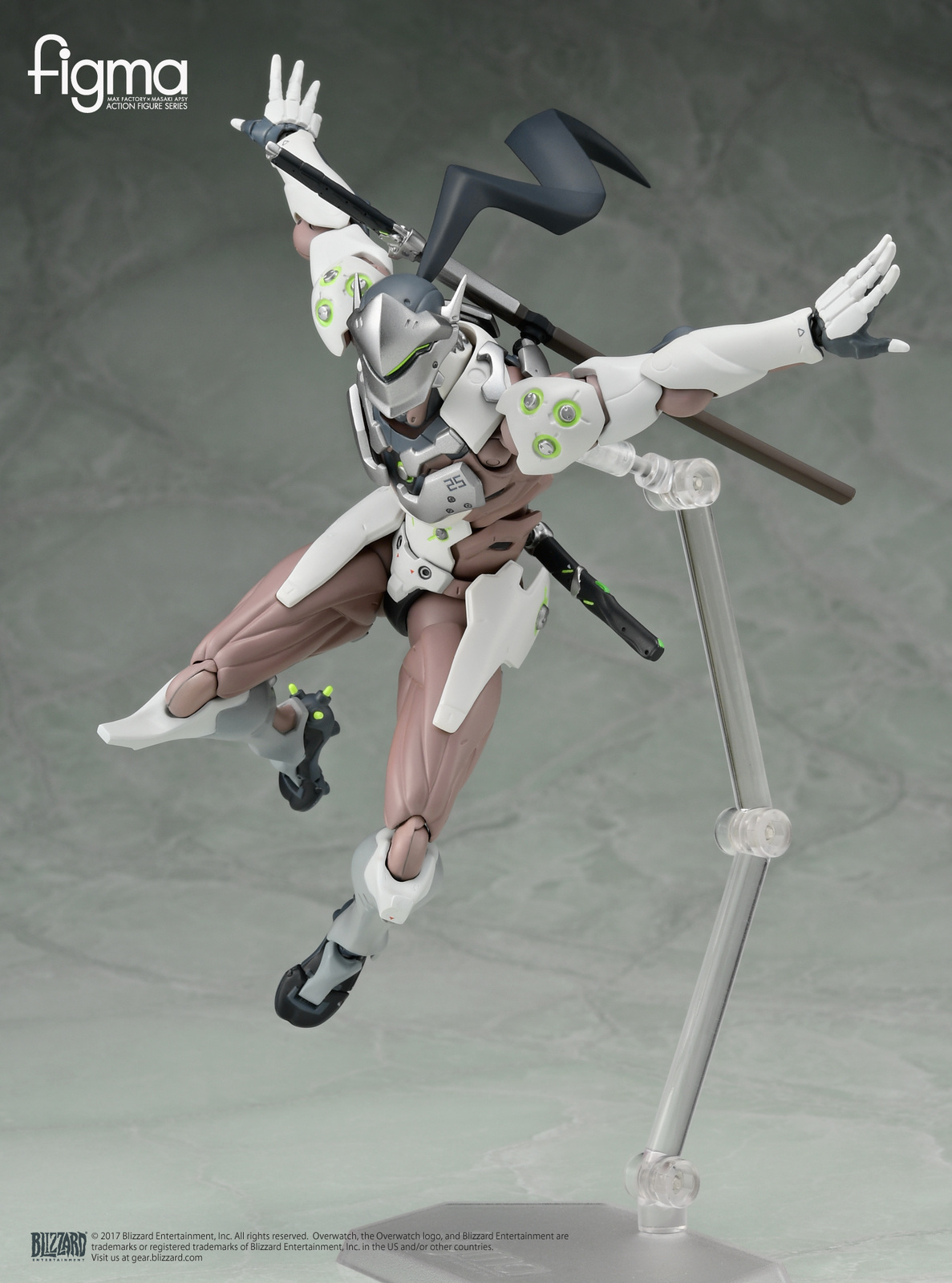 Genji of Overwatch Recreated as Posable figma!