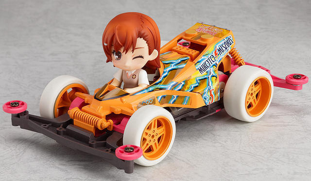 Nendoroid Petite Series & Mini 4WD Model Car Series Collaborate on a Mikoto Misaka Nendoroid