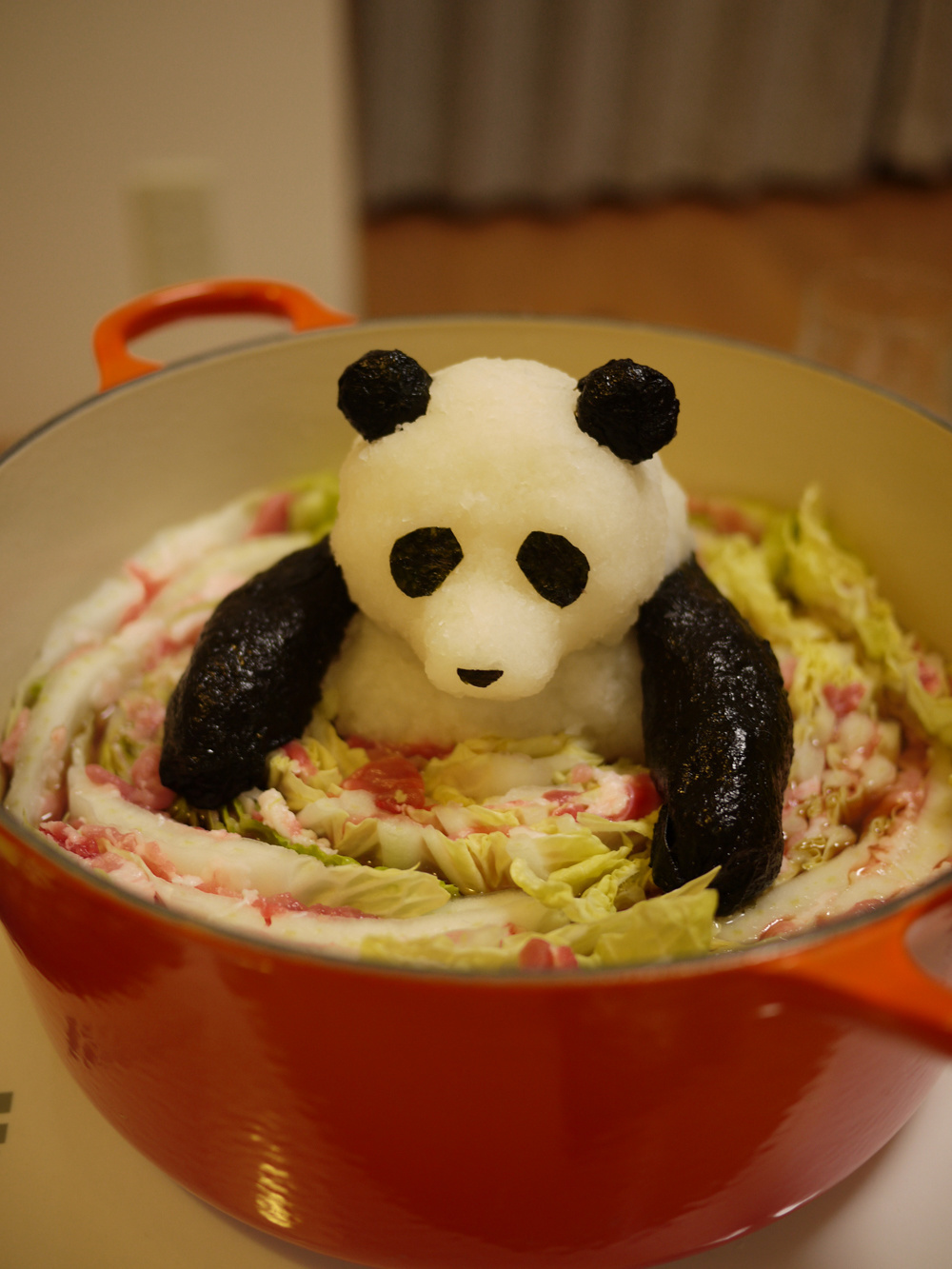 Grated Daikon Radish Sculptures Make Winter Nabe a Work of Art!