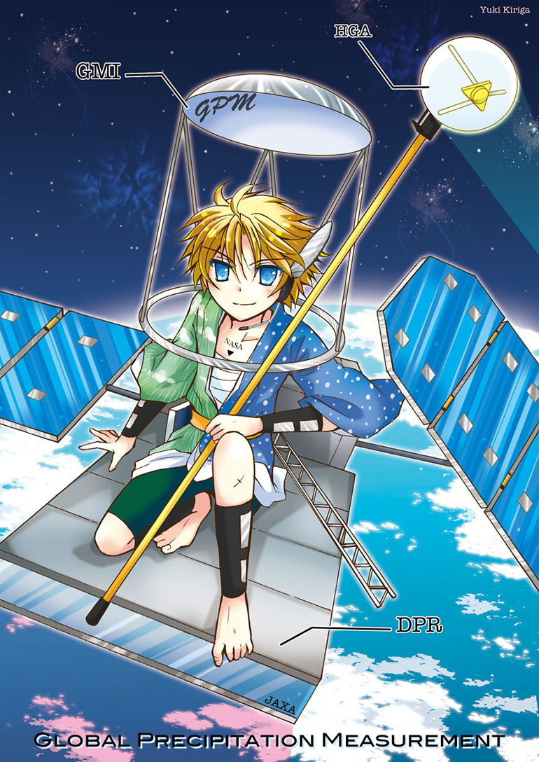 Japanese Woman Wins First Prize in NASA-Sponsored Moe Character Contest!