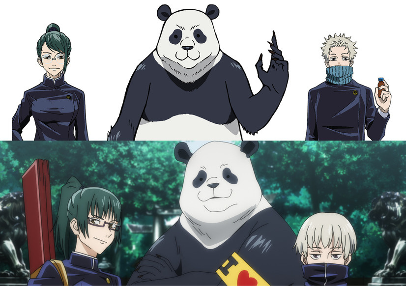 Jujutsu Kaisen Film Unveils Maki, Toge, and Panda's 1st Year Character Designs!
