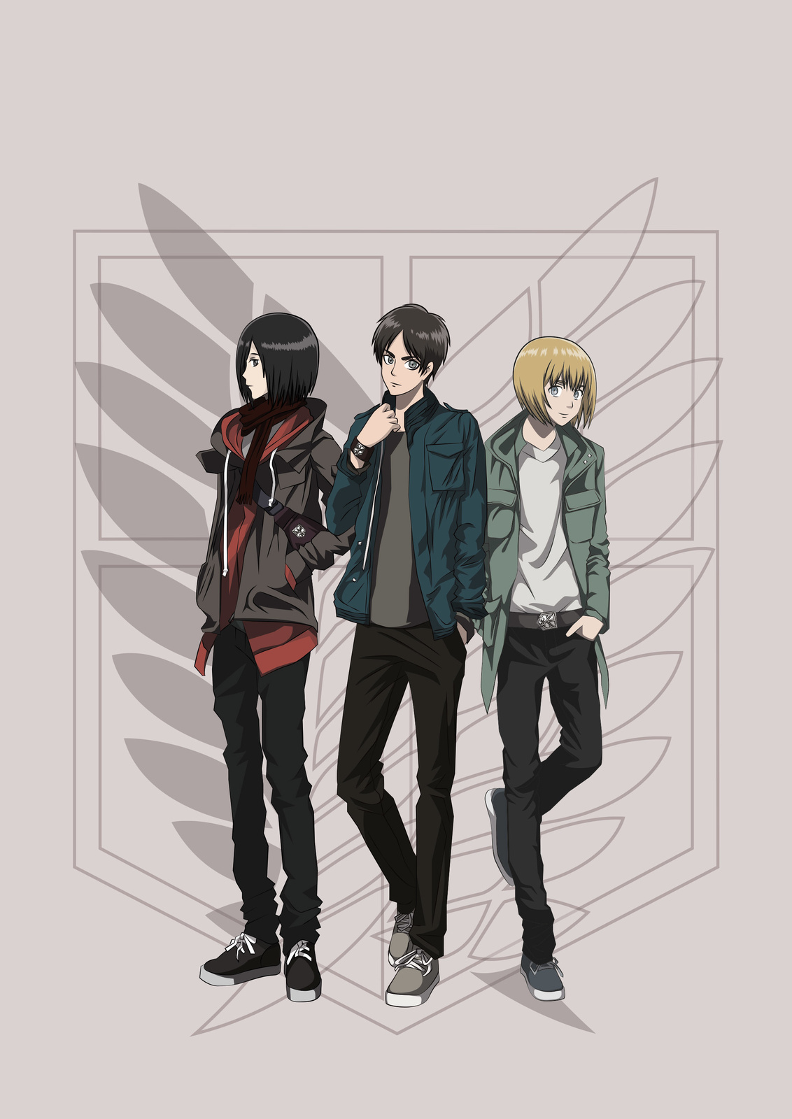 Your favorite ‘Attack on Titan’ characters dressed just like you! 2