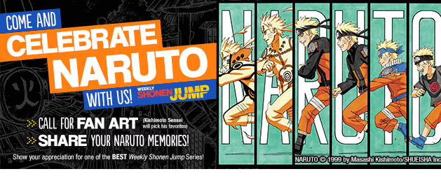 Share Your Memories of *Naruto*! Shonen Jump Begins Accepting Comments!