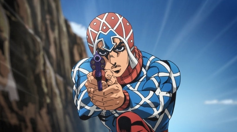 JoJo's Bizarre Adventure: Golden Wind Reveals Guido Mista PV!