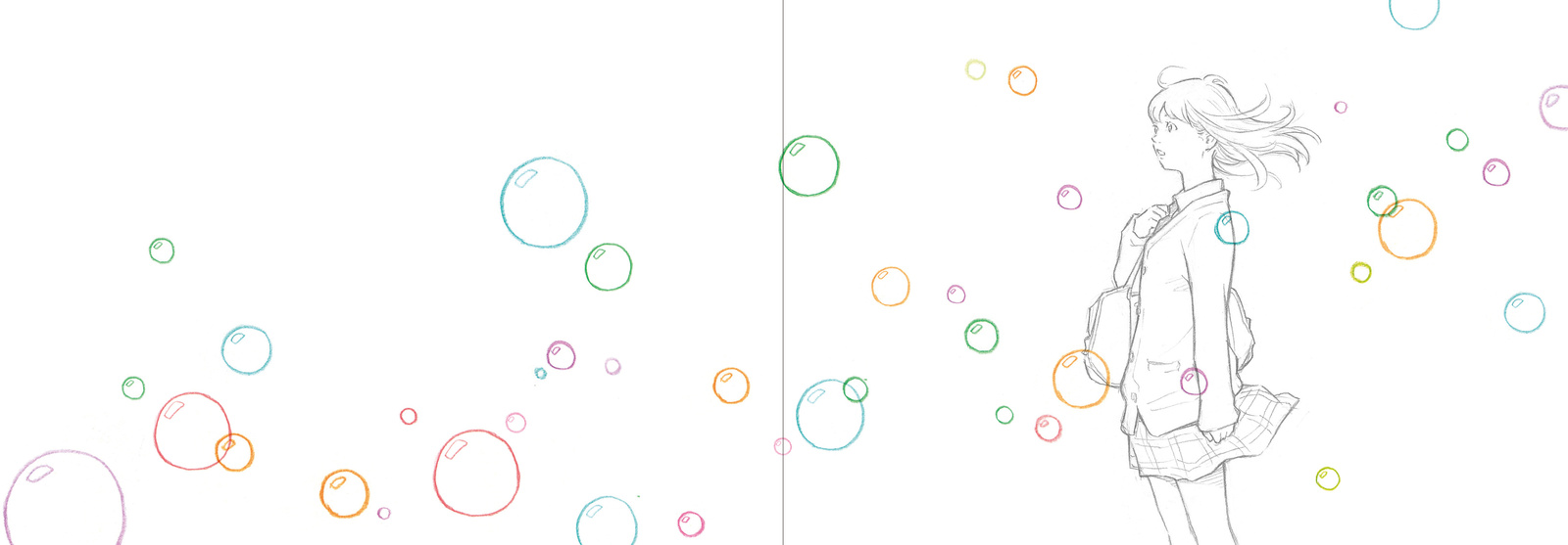 Eisaku Kubonouchi's Hand-Drawn Short Animation "Departure of Sayo and Kou" Has Been Watched over 970,000 Times, and Now You Can Read It as a Book! 1