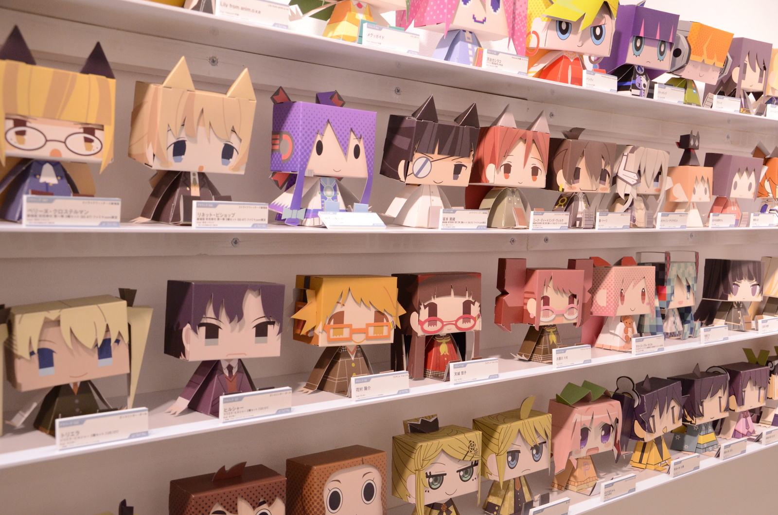 Over 200 Rectangular Cuties Assemble for Graphig Exhibit