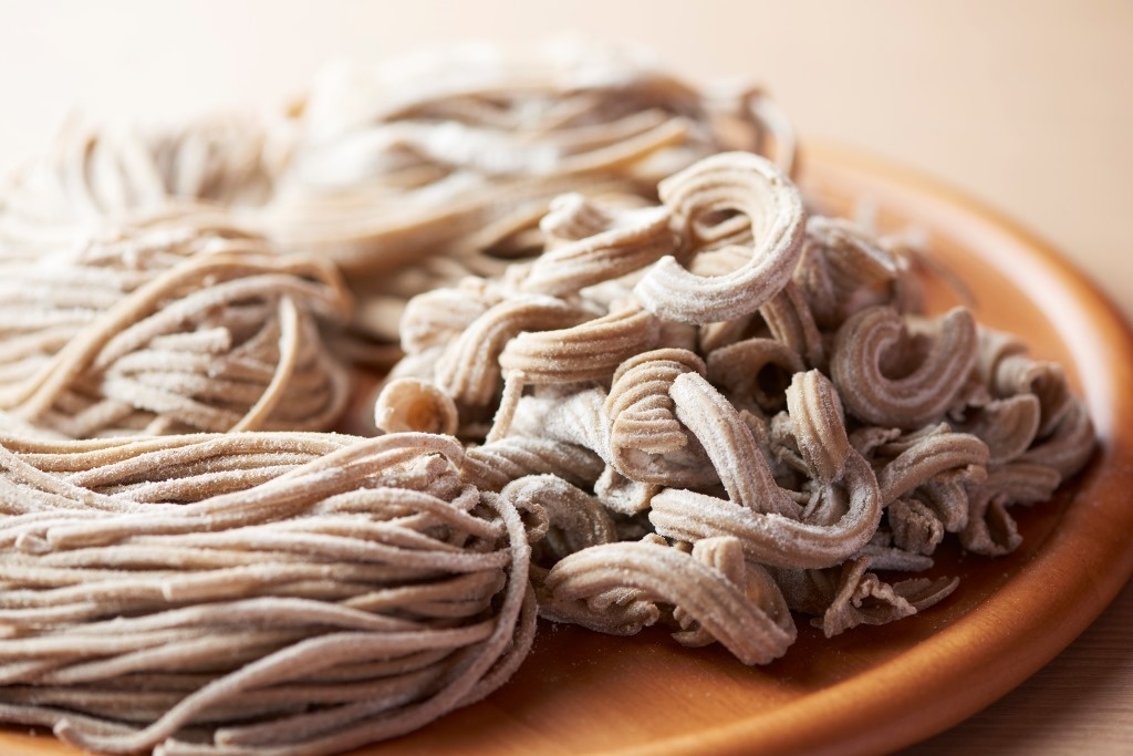 Chilled Capellini Being Served This Summer at Gluten-Free Soba Pasta Bar in Asakusabashi, Tokyo