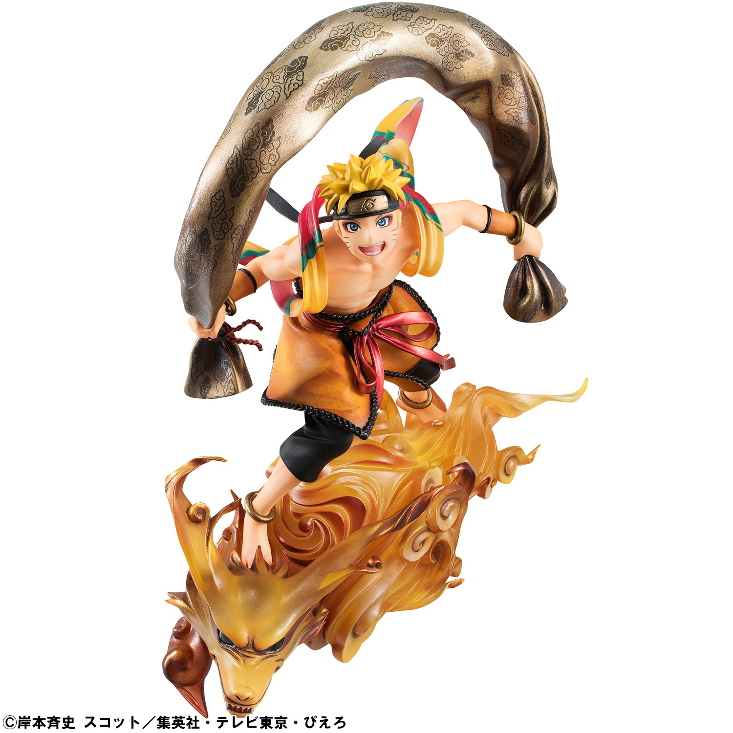 Naruto and Sasuke - Gods of Wind and Thunder in Megahouse Figure Set