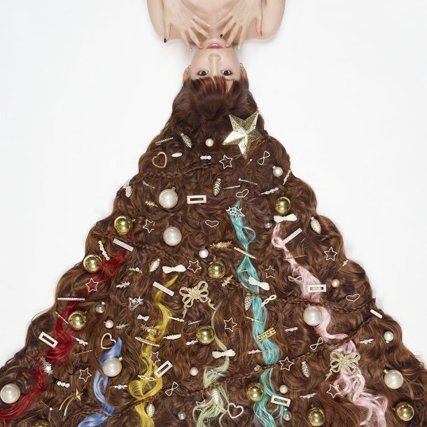 Shoko Nakagawa Shows Off Her Fir Tree Hair on the Jacket for Her New Single