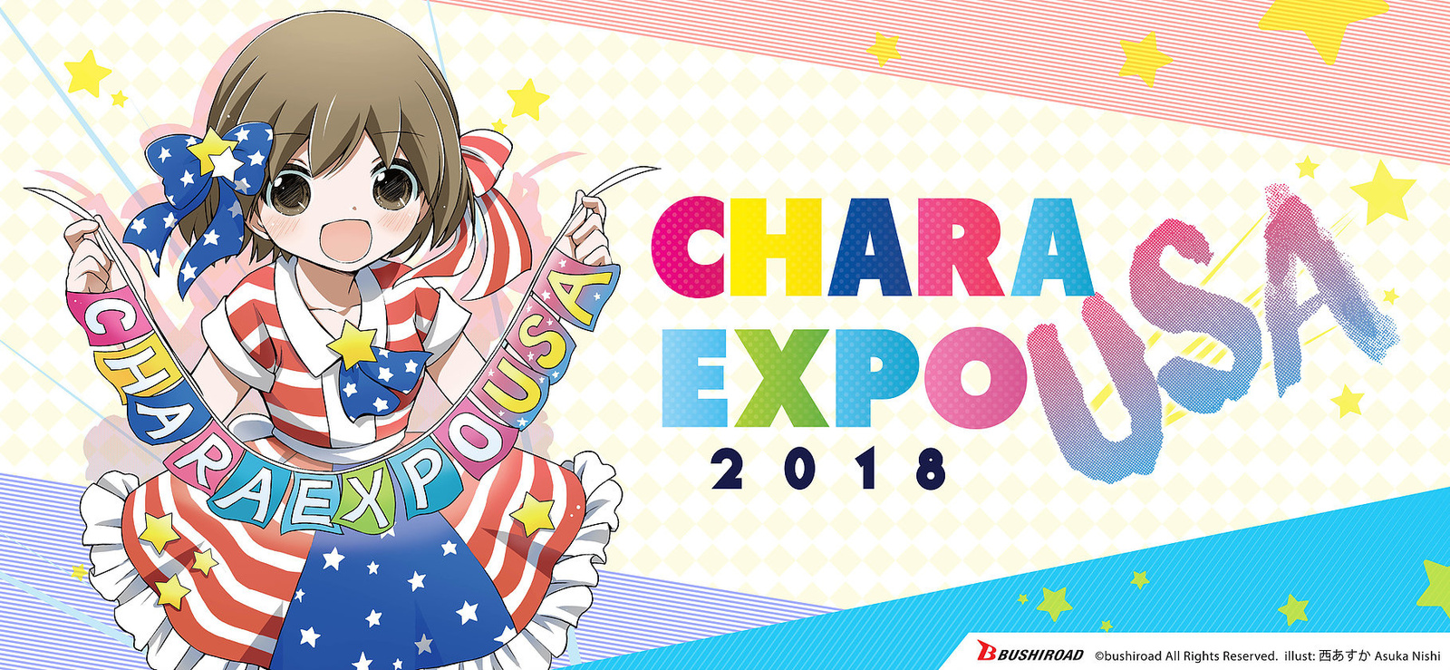 Tickets For Anaheim Anime Event CharaExpo USA 2018 Now On Sale!