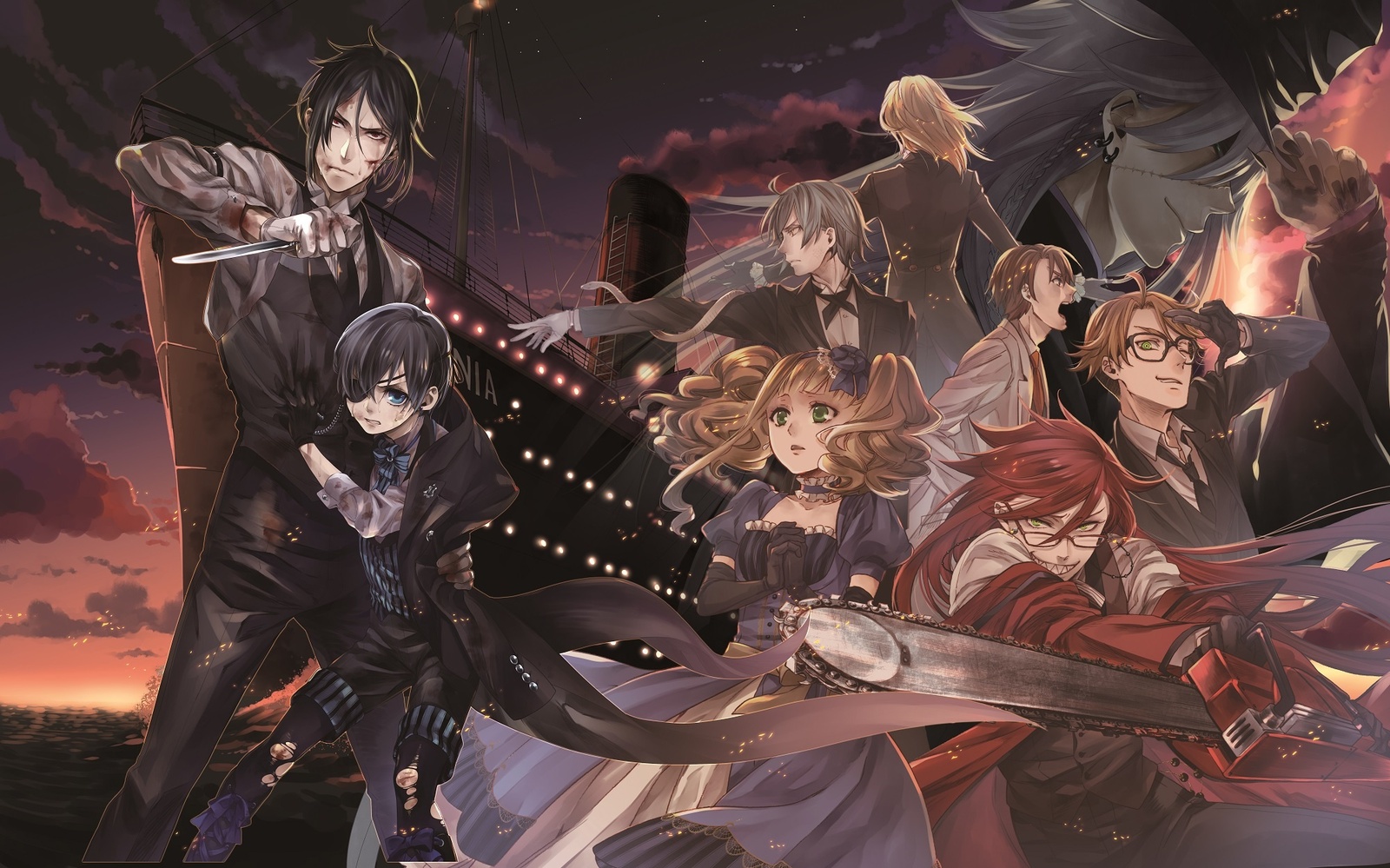 ©Yana Toboso/SQUARE ENIX,Project Atlantic 1