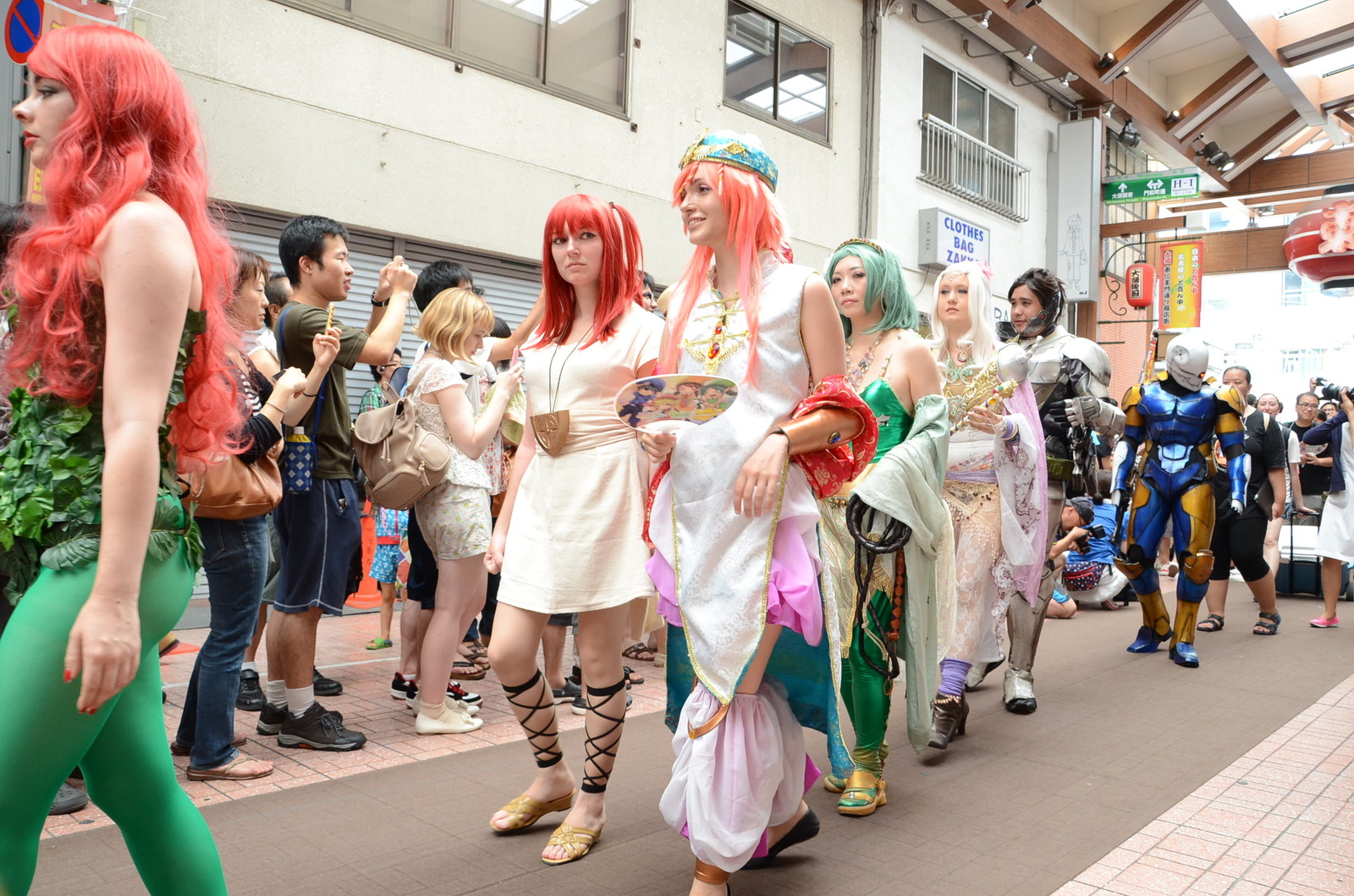 The line of cosplayers continues... 23