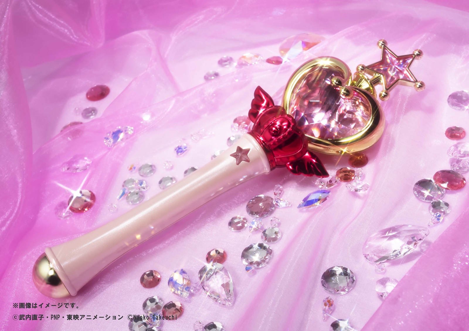 Sailor Moon's Pink Moon Stick Replica Open for Preorder
