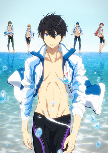 Free! -Timeless Melody- Kizuna Blu-ray/DVD to Come with Bonus Keychain from Newtype Anime Market!