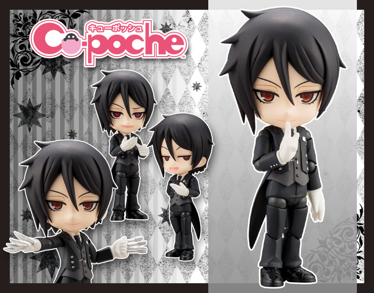The Perfect Butler from the Anime Film Black Butler: Book of the Atlantic Gets His Very Own Adorable Cu-poche Figure!