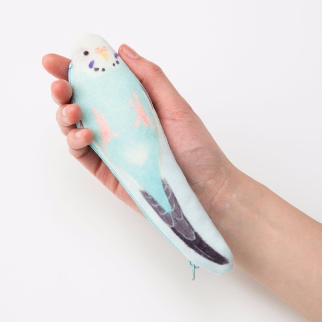 YOU+MORE! Recreate Cuteness of Parakeets as Pen Pouches!