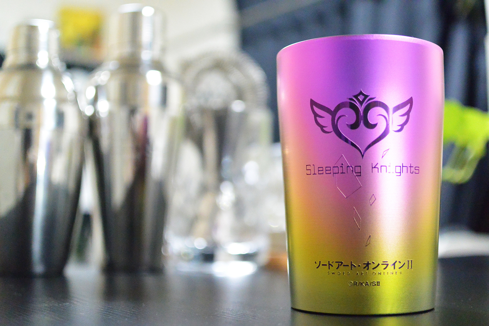 Sword Art Online II Pure Titanium Tumbler Up for Order on Cross Crowdfunding! 5