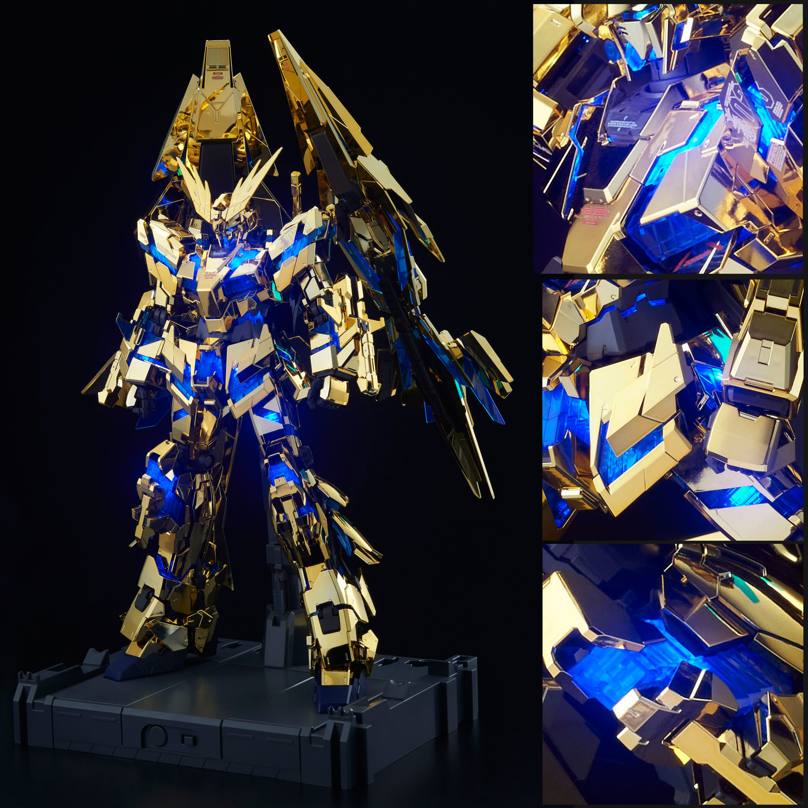“Golden Pheonix” RX-0 Unicorn Gundam 03 Phenex Is Reborn as a Perfect Grade Gunpla! 5