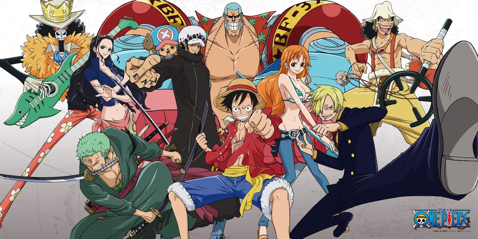 Historic Theme Song CD for Anime “One Piece” to Release with Nine Different CD Illustrations! 11