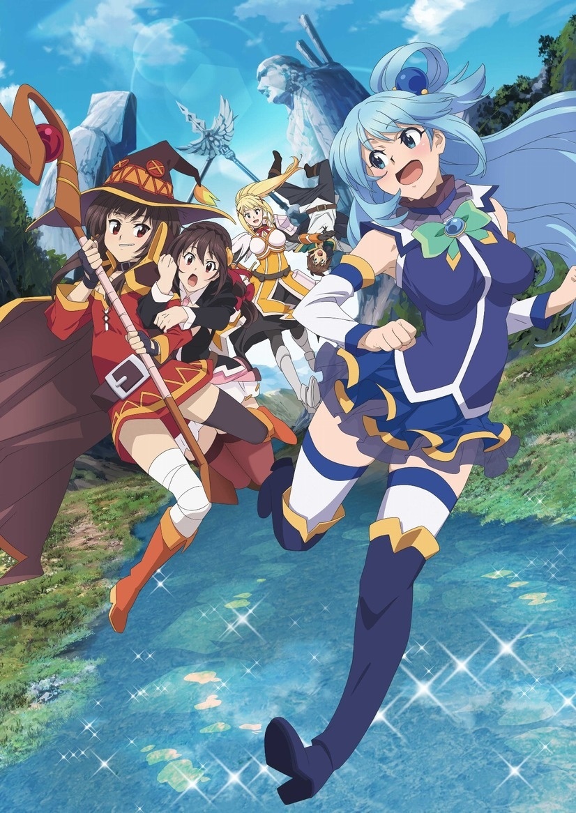 KonoSuba Movie Releases Lively New Visual and Trailer!
